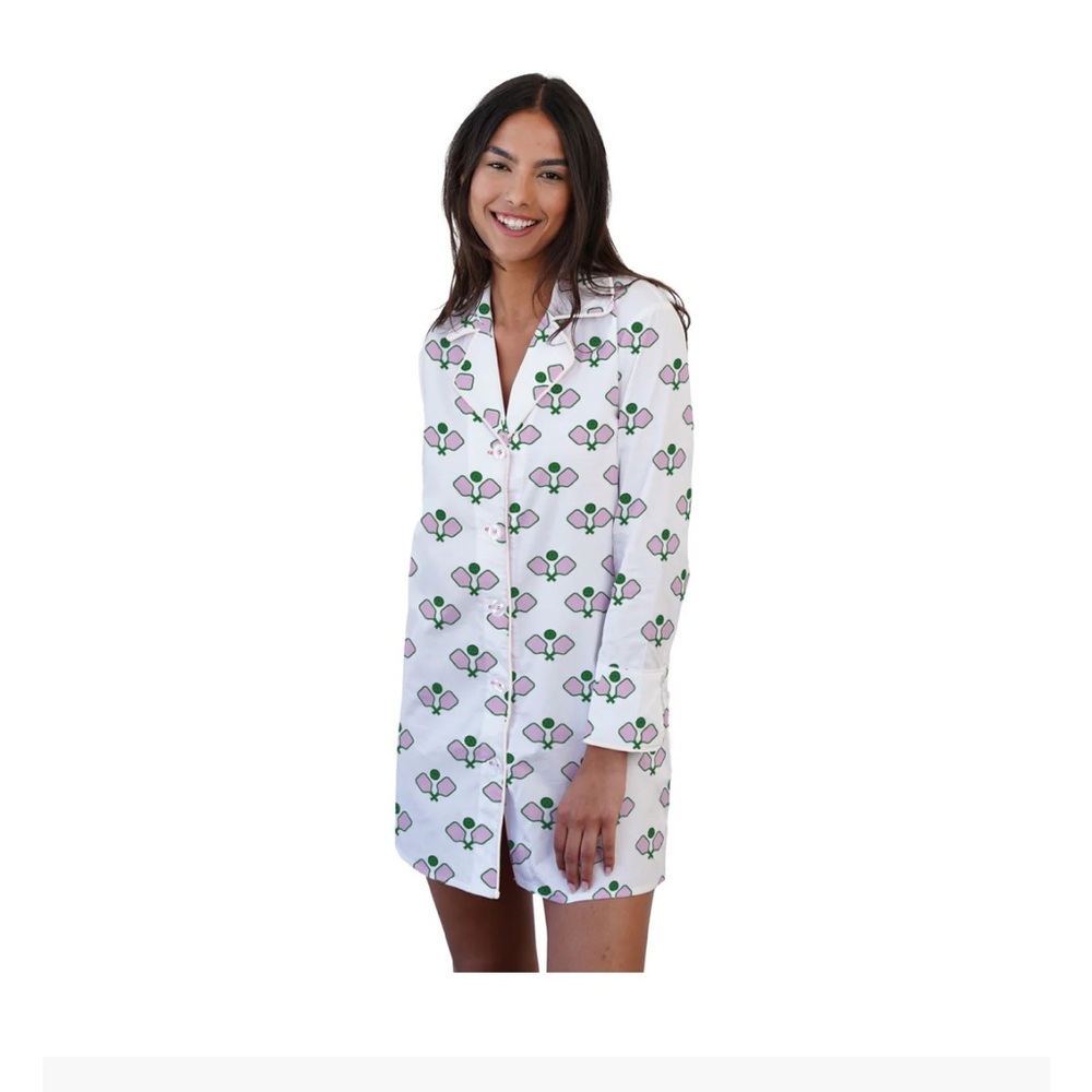 Toss Deigns Pickleball Nightshirt S/M - image 1
